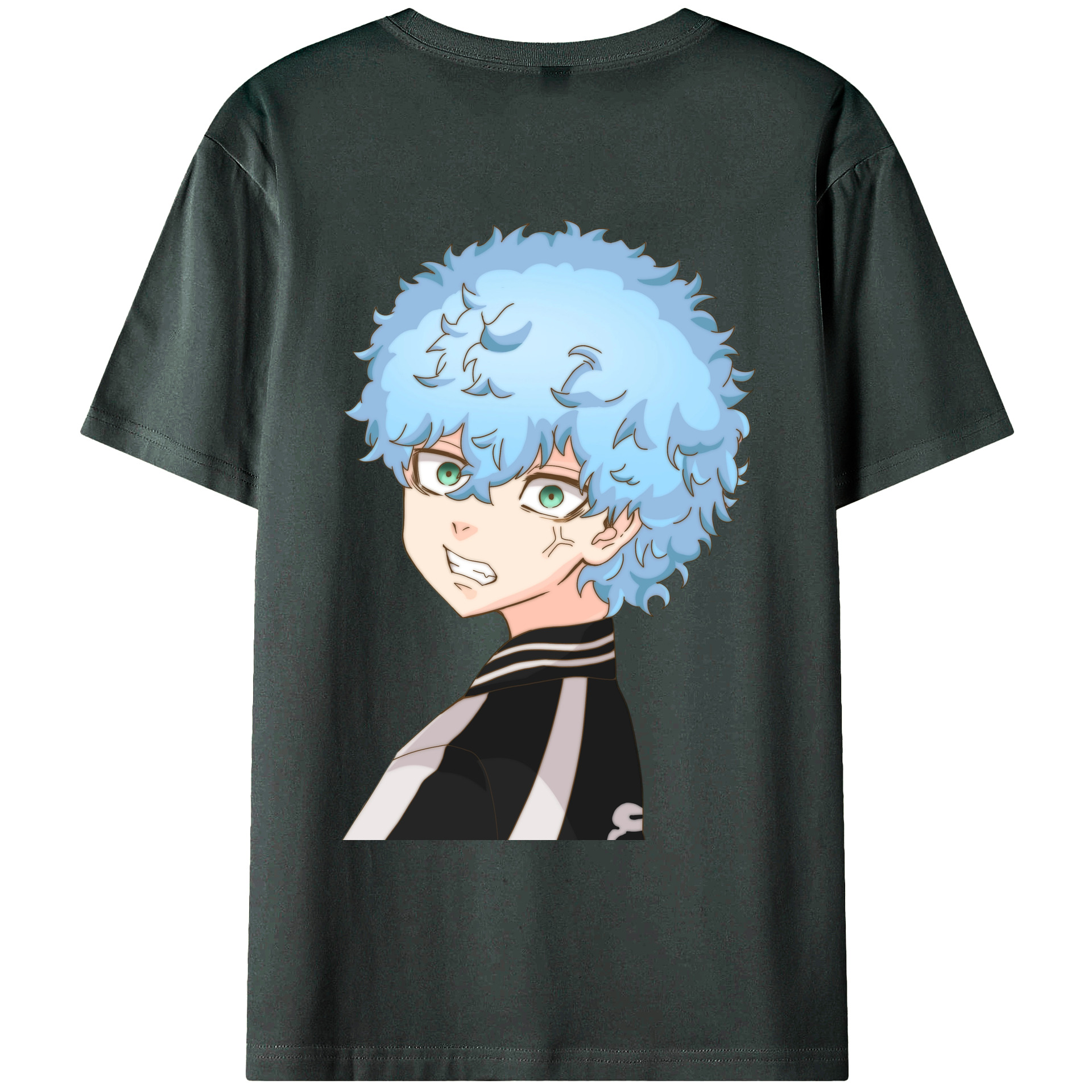 （画像用） 東京リベンジャーズ Tokyo Revengers 綿100％ メンズ半袖Tシャツ（バックプリント） 通気性